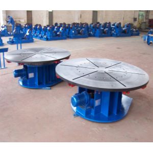 China Height Adjustable Electric Turntable 20ton Horizontal Welding Turntable on sale