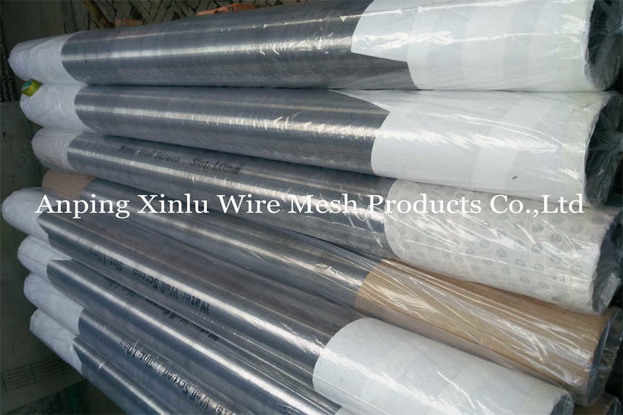 304 Stainless Steel Sand Control Screens Johnson Wire Wrapping 2900mm Length