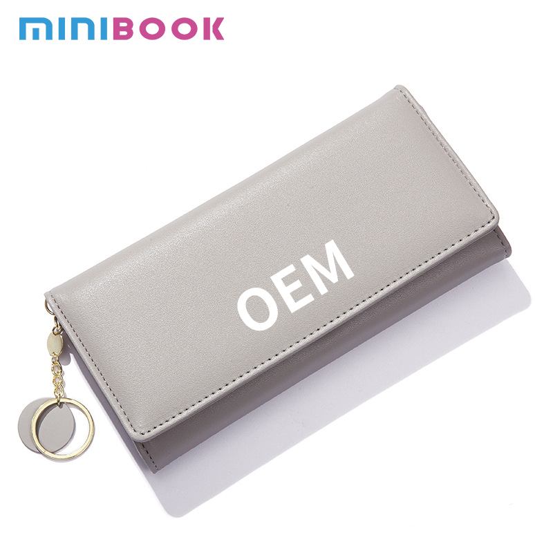 Main Material PU Women's Leather Wallet Style Fashion Long Wallet with Large Capacity