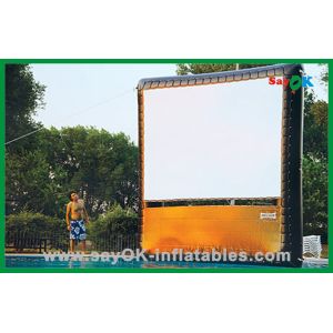  Portable Home Inflatable Movie Screen / Projection Display Custom Inflatables Manufactures