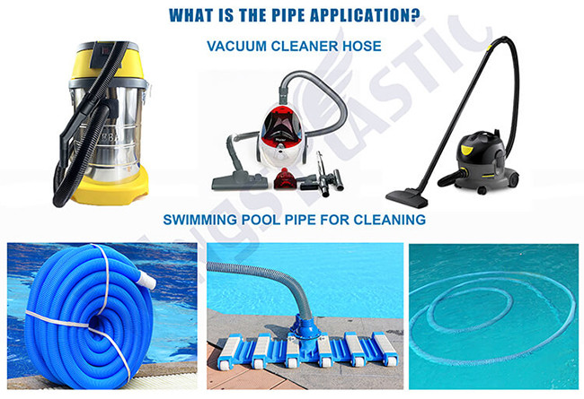 Swimming Pool Vacuum Cleaner Eva Spiral Soft Suction Hose Flexible Pipe Production Line