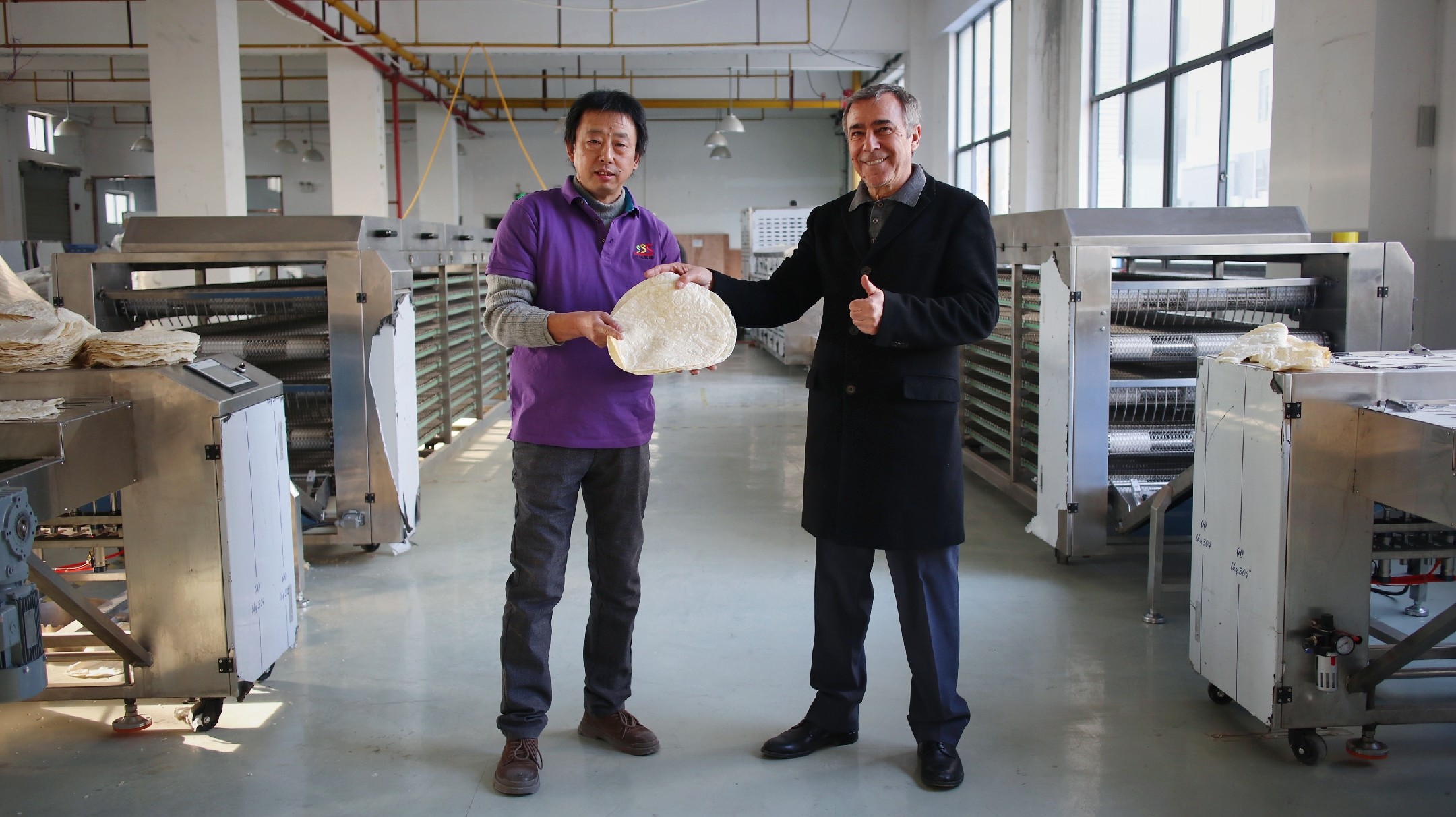 Small Size Mexican Tortilla Production Line Stainless Steel 700 Pcs Per Hour