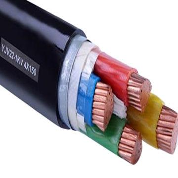 Armoured 4core 150mm2 XLPE insulation PVC jacket power cable/flame-retardant