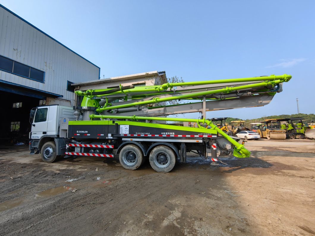 Renew Best-Selling 38m Boom Truck Mounted Concrete Pump Benz Chassis with Favorable Price
