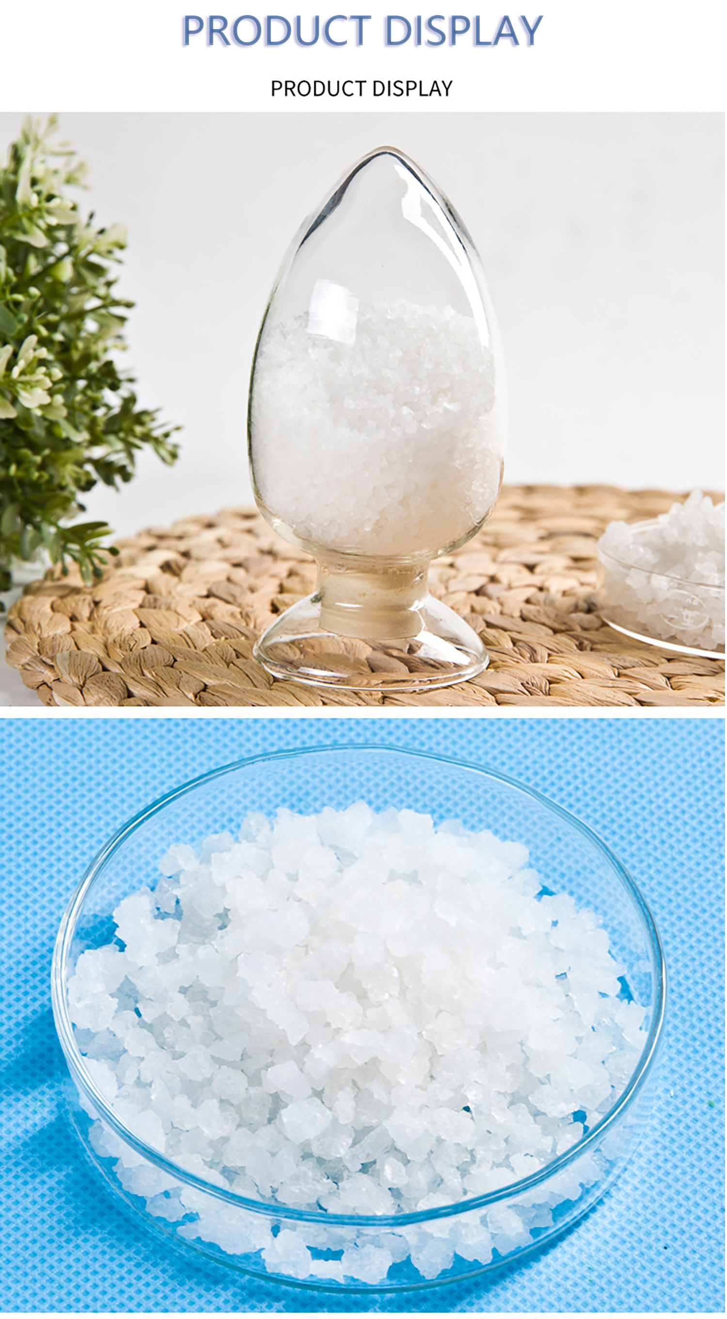 Agriculture Potassium Polyacrylate Hydrogel For Plants Superabsorbent Water Absorbing Crystals