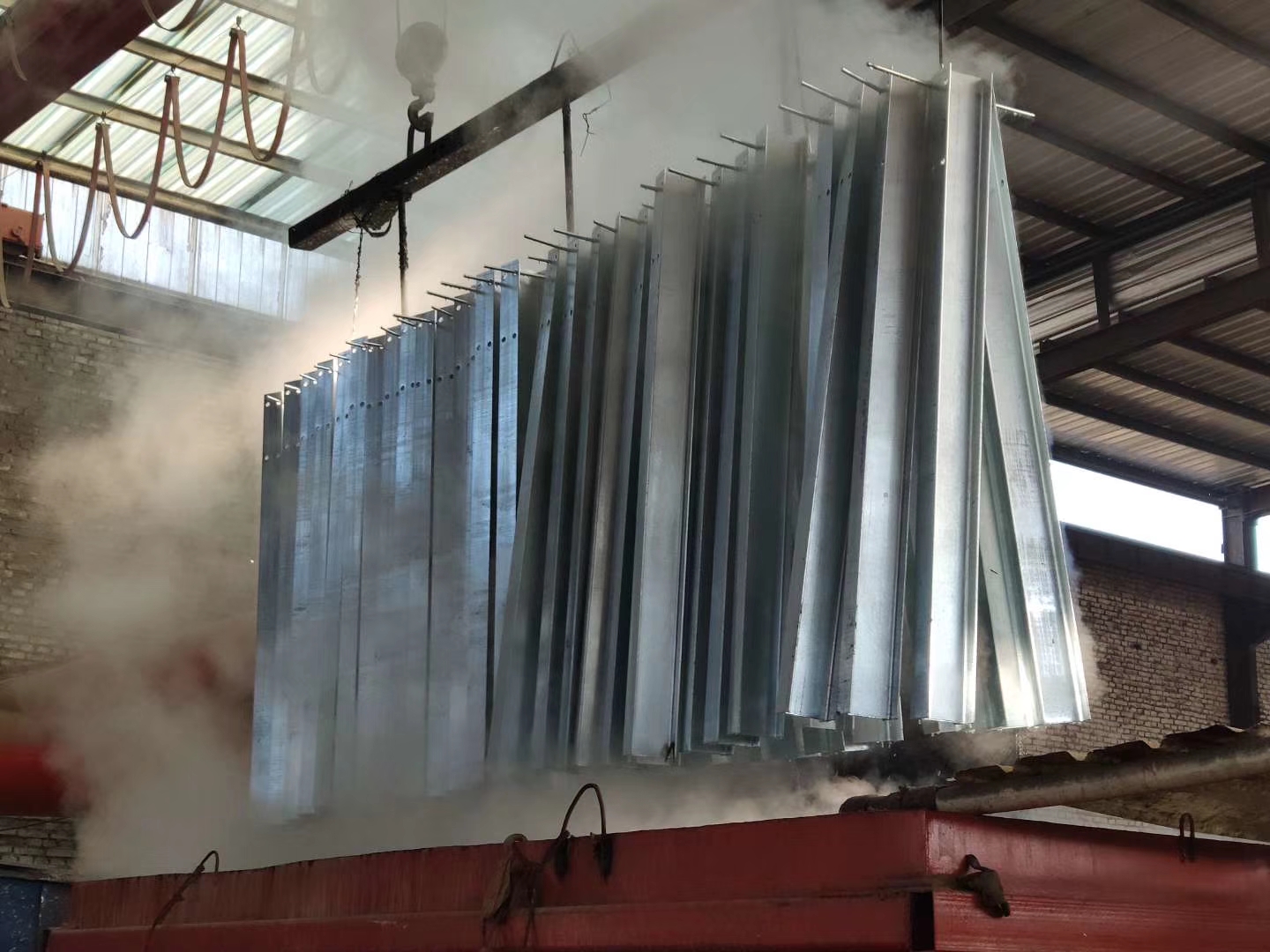 Hot Dip Zinc Coated Galvanized Steel Guardrail Spacer With ISO9001 2008 Certification
