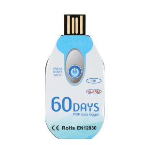 IP67 Disposable Temperature Data Logger Cold Chain Transporation