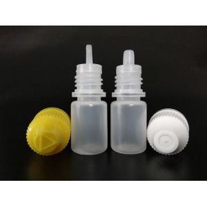 Transparent Black Customize Glass Plastic Dropper Bottles with Smooth Surface