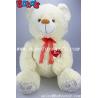 Buy cheap 29.5"Birthday Gift Large Plush Teddy Bear Toy With Embroider Red Heart and Paw from wholesalers