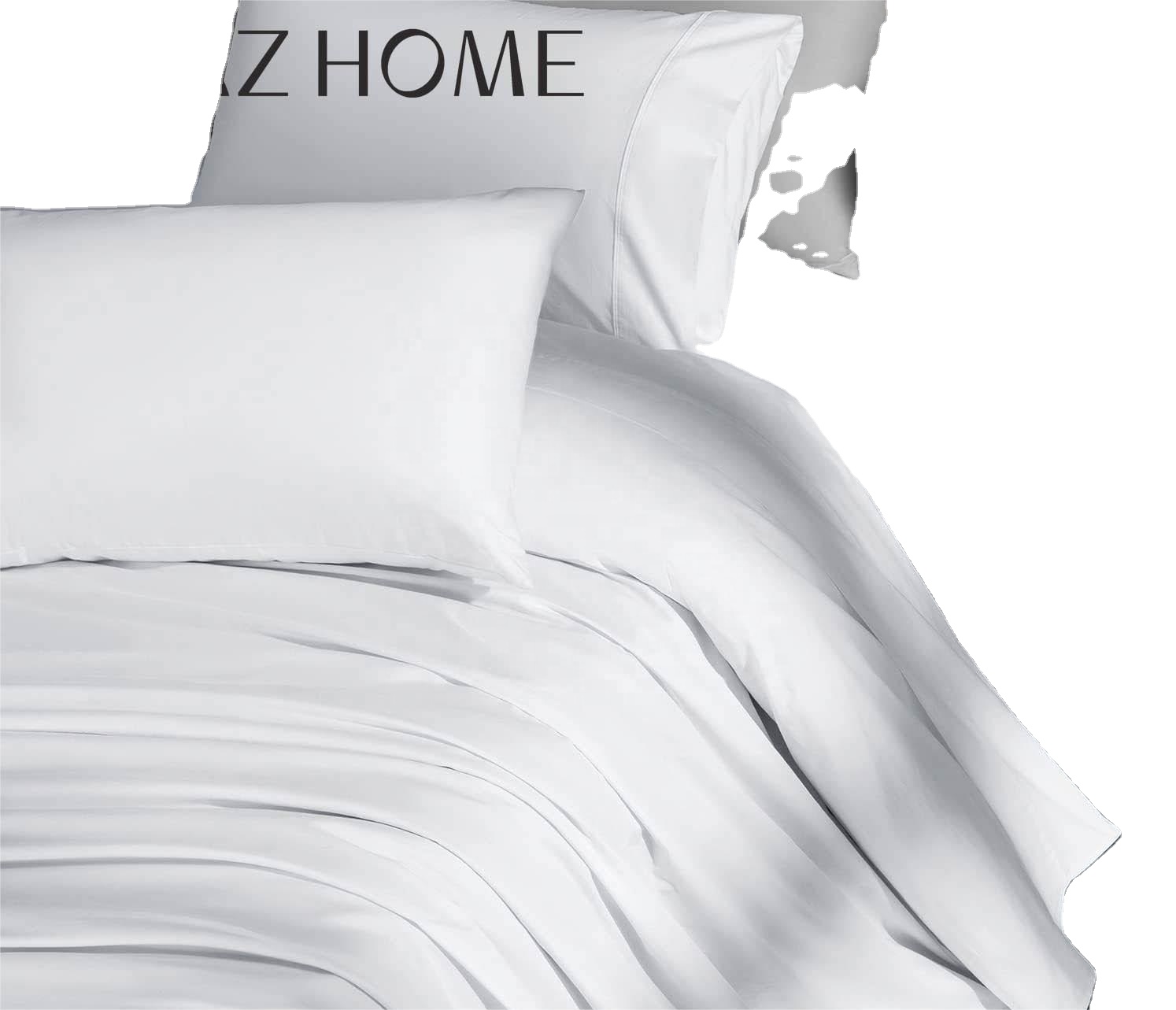 100% Organic Bamboo Bedsheets Bedding Set with Color Fastness Grade 4 in Modern Style