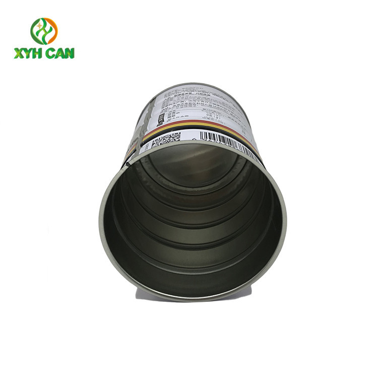 Milk Powder Tin Can High Cap Container Store Tins CMYK Off Set Printing
