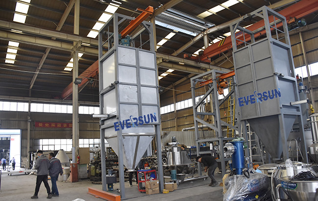 Carbon Steel Bag Dump Station 1 - 3T Lifting Capacity Bulk Bag Unloading Station
