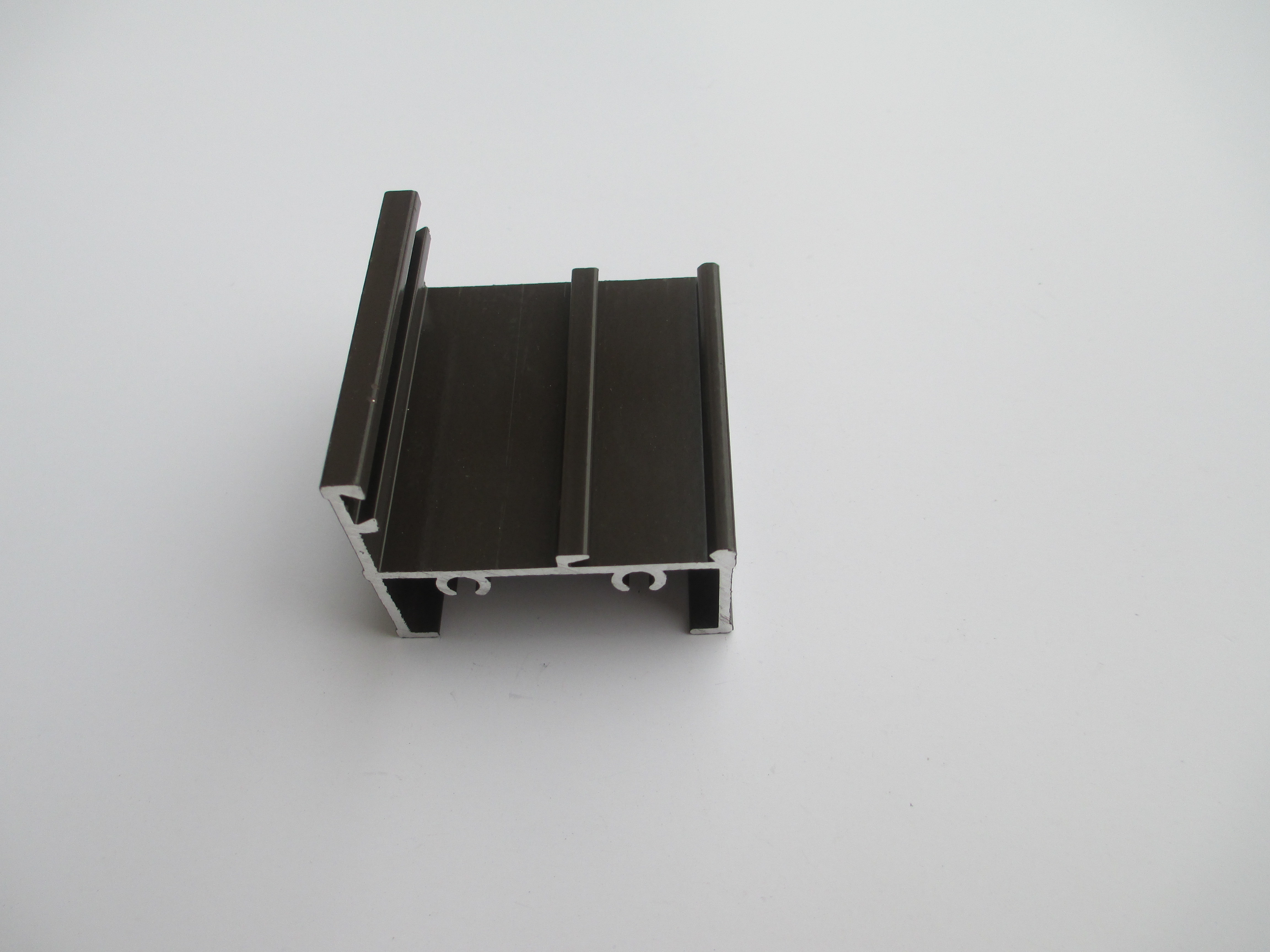 Black 6063 - T5 Aluminium Trim Profiles , Aluminium Extruded Profiles T3 - T6 Temper
