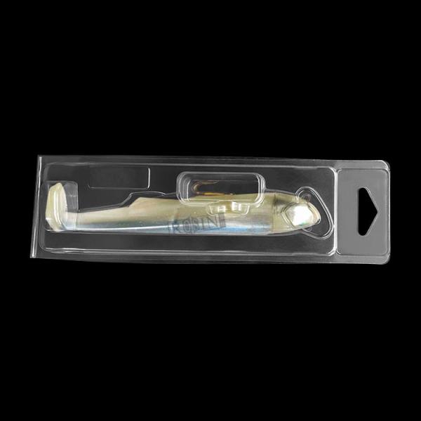 PVC Clear Fishing Tackle Packaging Blister Clamshell Fishing Lure Packaging