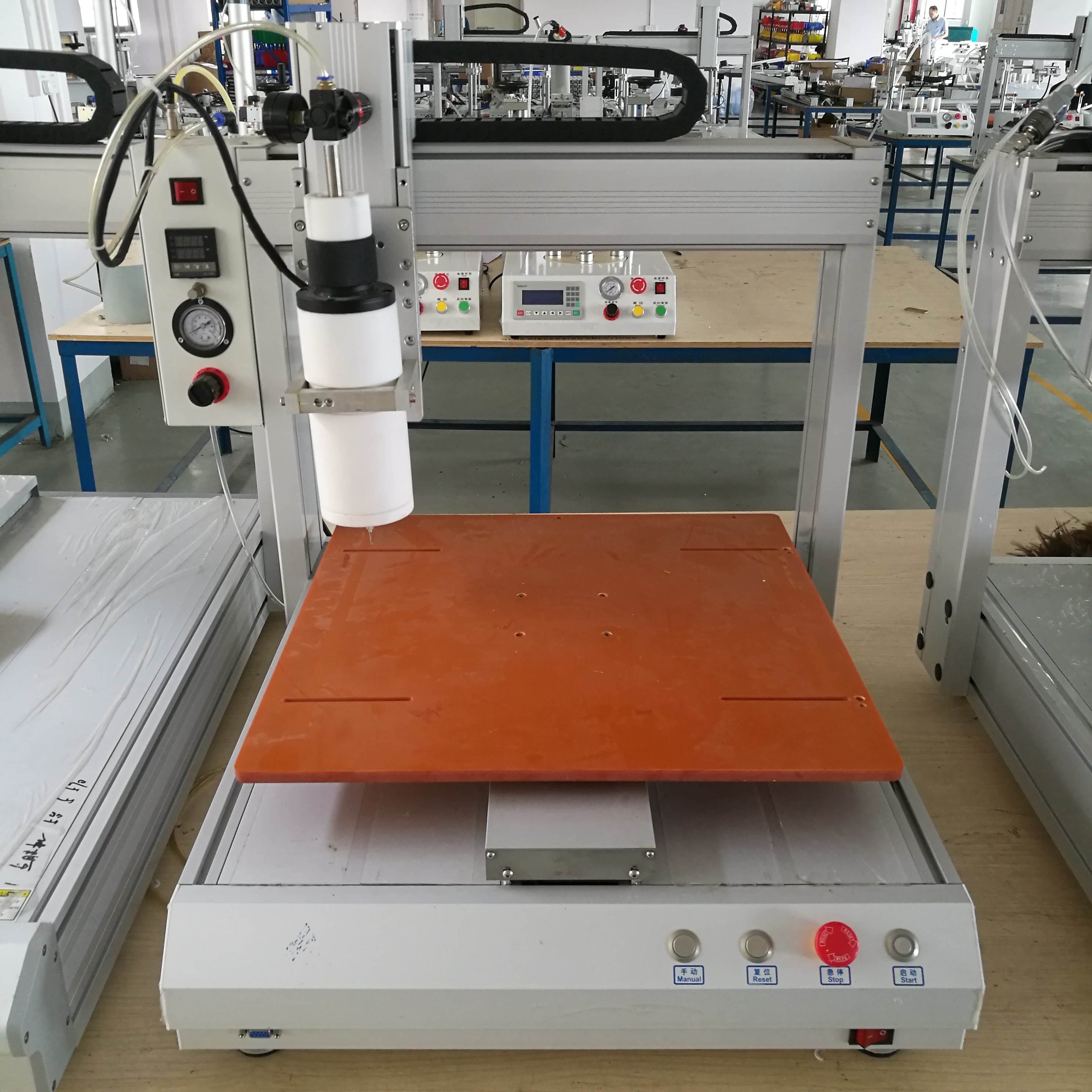  3 Axis Hot Melt Glue Dispenser Desktop Design Hot Melt Dispenser Machine Industrial Manufactures