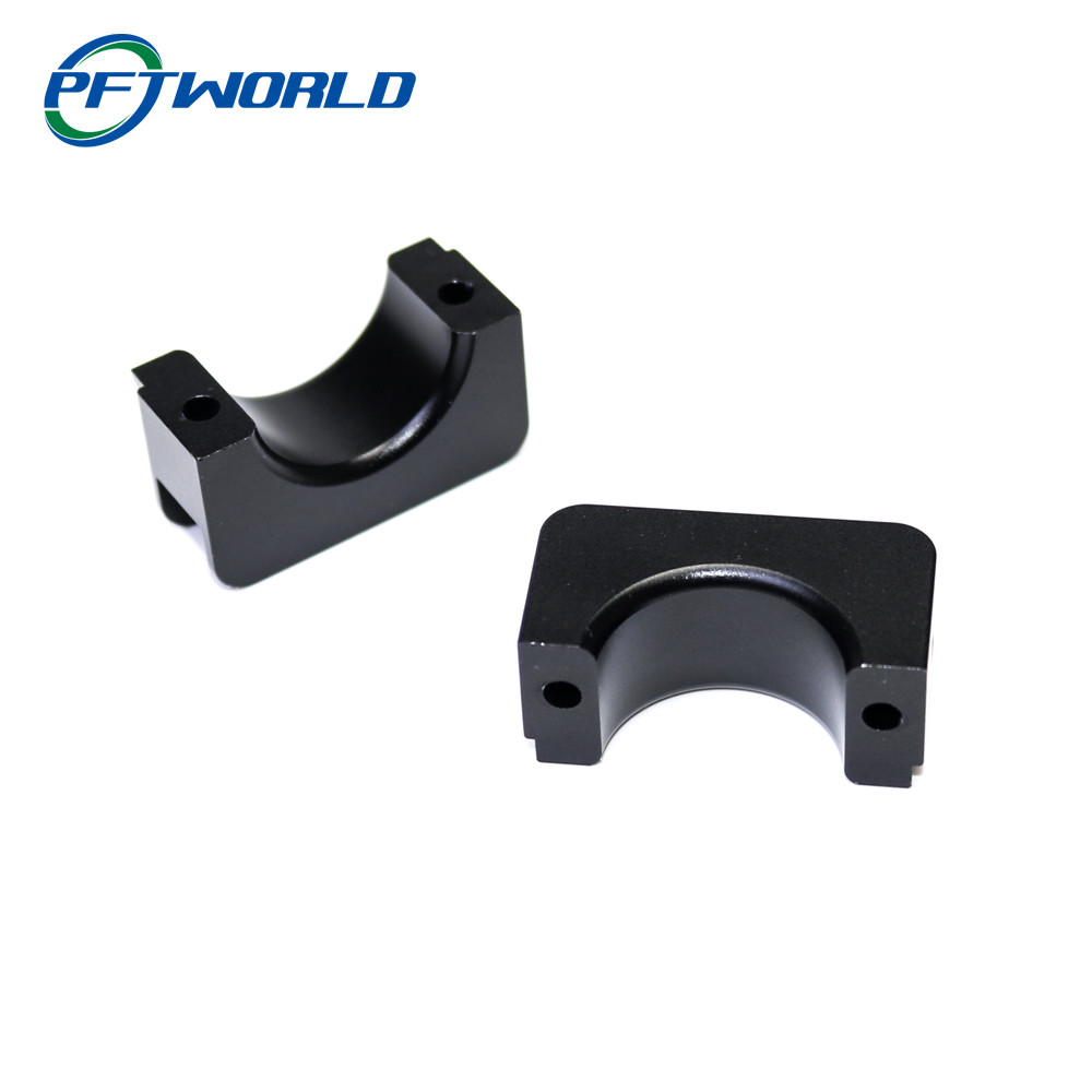 Aluminum CNC Turning Milling Parts Black Hard Anodized Machining Parts