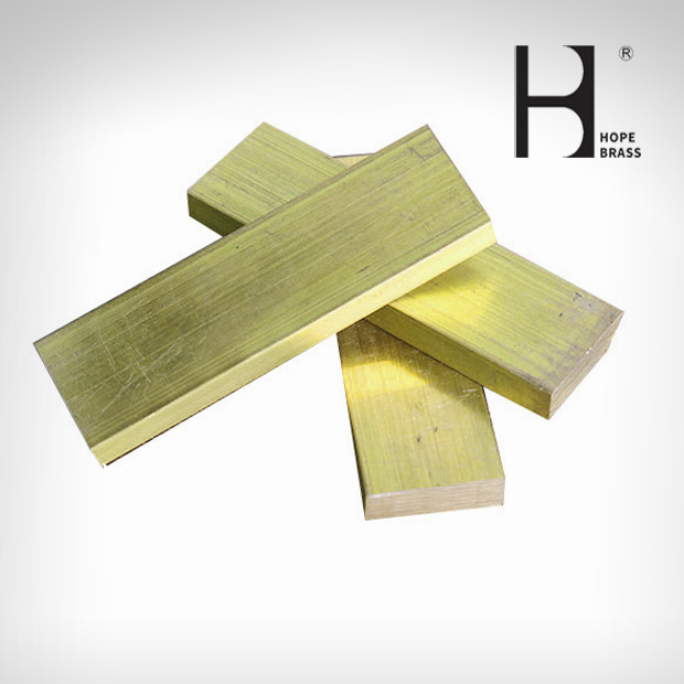 Solid 59% Copper Metal Flat Bar Rust Resistant For Construction
