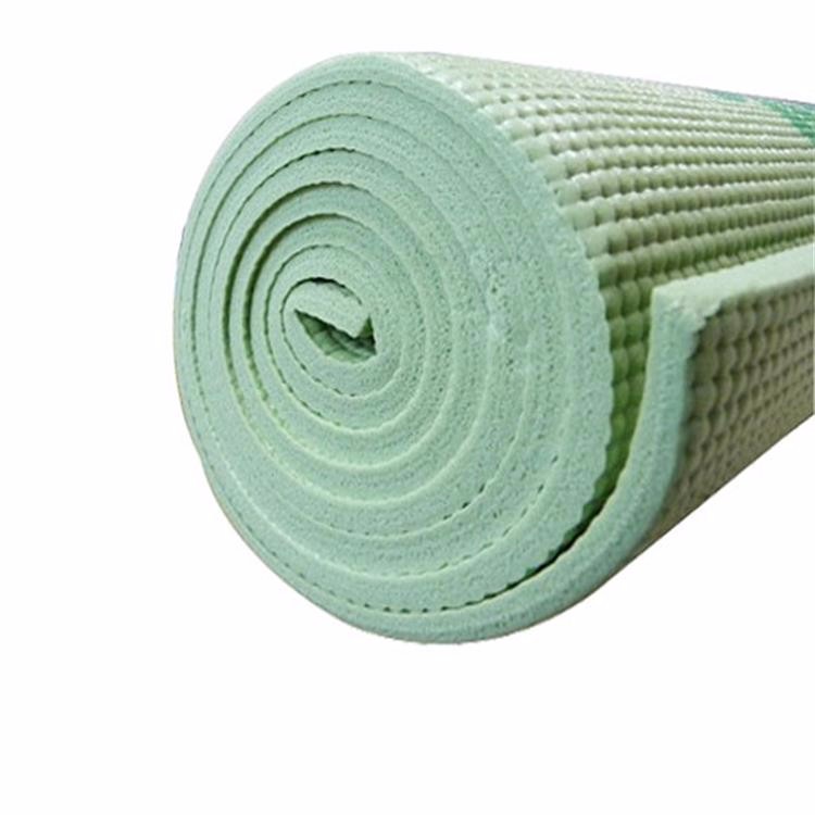 Eco-friendly pvc logo printed yoga mat crossfit mat