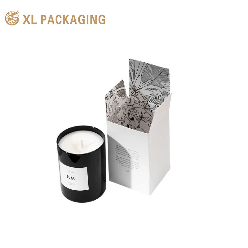 Luxury Lid Candle Box Gift Perfume Craft Special Open Candle Packaging Box With Logo