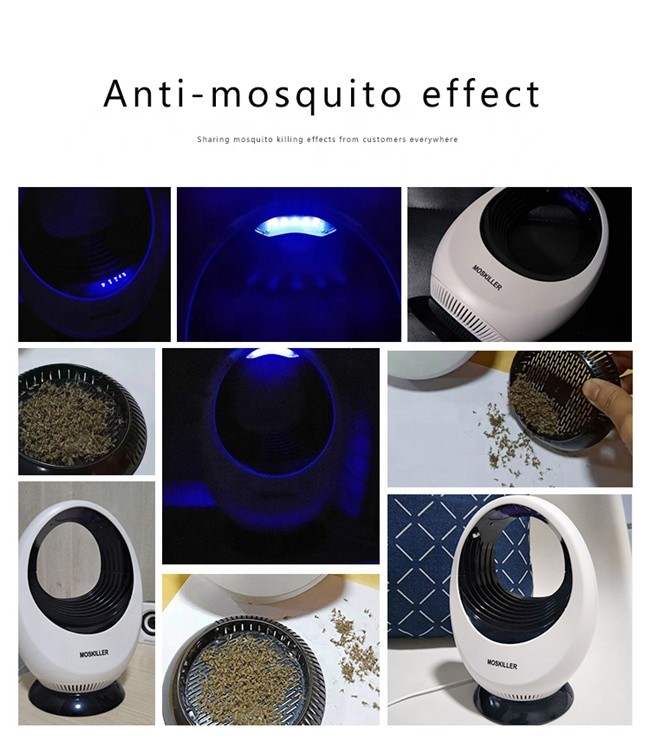 LED USB Mosquito Killer Light 220V LED Electronic Insect Fly Killer air Suction Mosquito Trap Lamp For Home Living Room