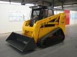 JC60 Small Skid Steer Loaders 0.4 - 0.5m3 Bucket Capacity With Hydraulic Brake