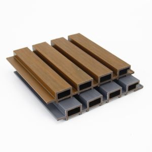 Modern Damask Design Style Exterior Outdoor WPC Wall Panel Panels for Siding