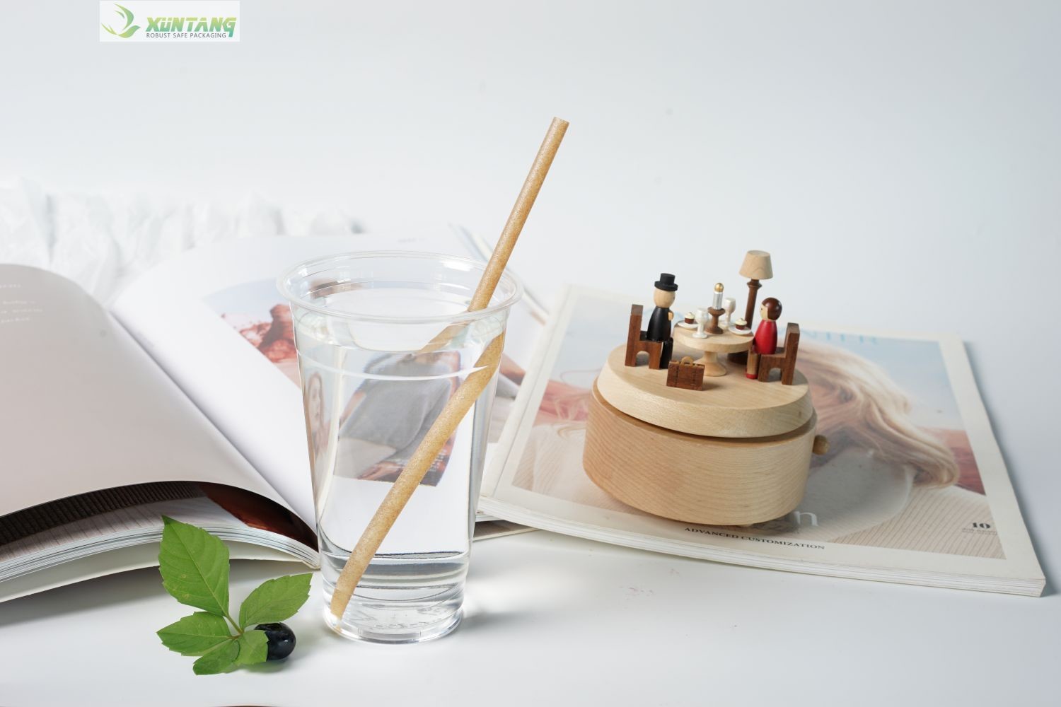 Eco Friendly Biodegradable Spoon Straws 8mmx210mm