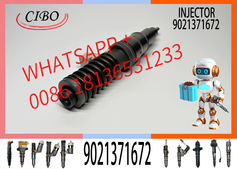 Diesel Engine Parts Diesel Fuel Injector 9021371672 3801618 9021371673 for Delphi Del Volvo Truck D12