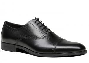  Oxford Genuine Leather Men Dress Shoes , Luxury Lace Up Derby Shoes For Men Manufactures