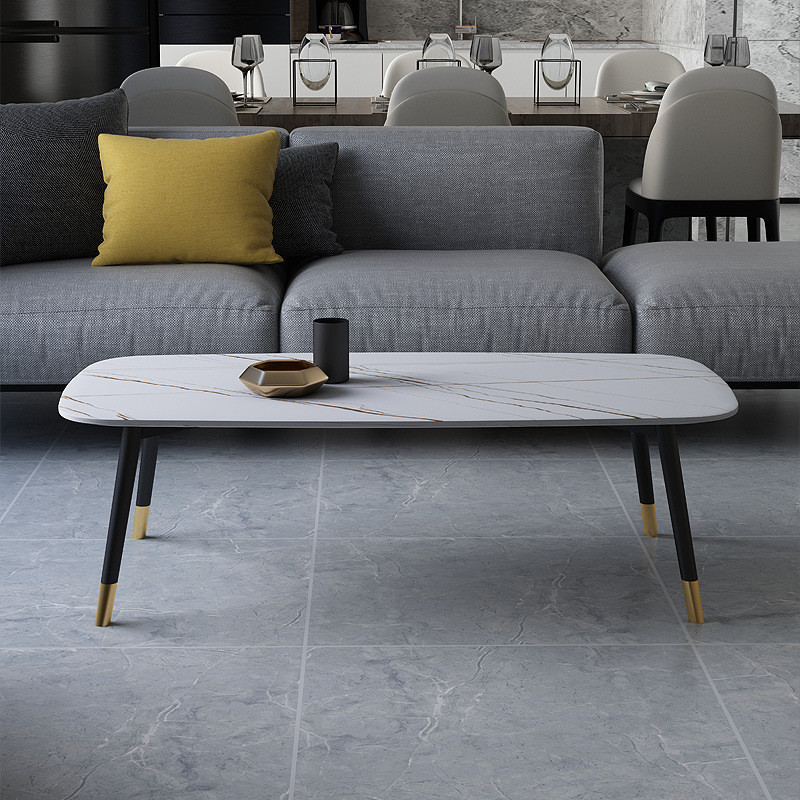 Italian Simple Rock Board Small House Type Modern Living Room Household Creativity Europe
