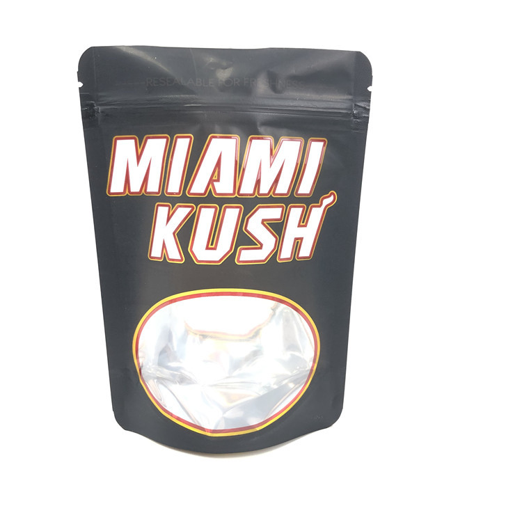 Custom 1/8oz 3.5g CBD Cr Exit Mylar Childproof Foil Pouch Packaging For Gummies