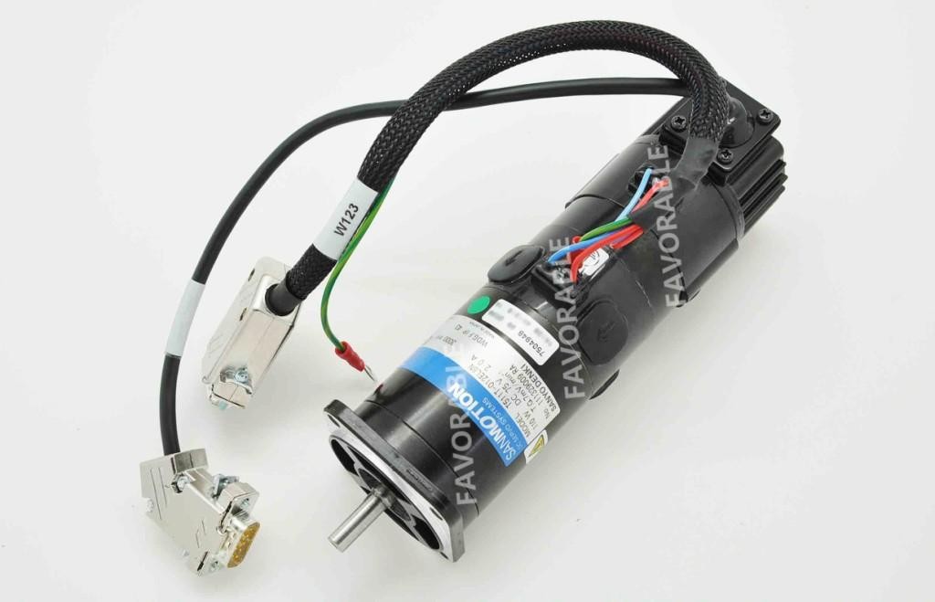 Sanyo Dc Servo Motor C Axis Motor X Axis Step Motor Used For Apparel Cutter Machine
