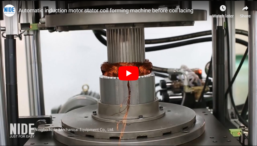 stator coil forming machine