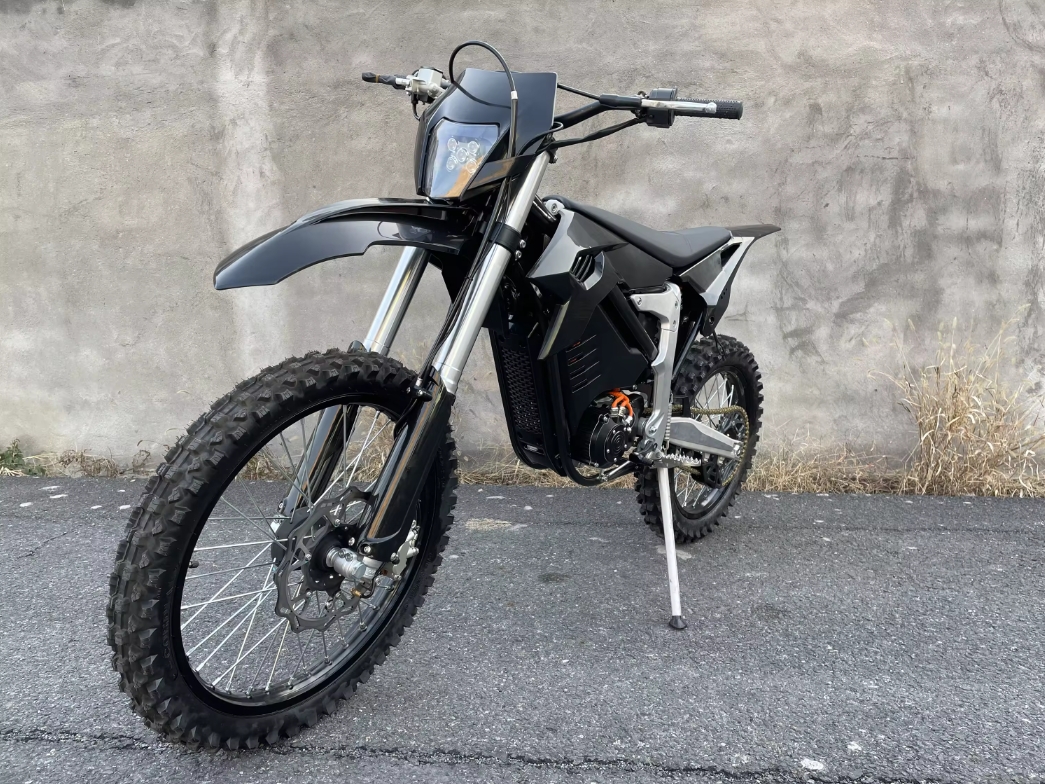 72V 40Ah Battery Electric Dirt Bike 120km/H Max Speed 12000W Mid Drive Electric Bicycle