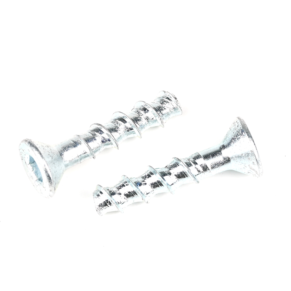 Concrete Anchor Bolts Screw Carbon Steel M8 X50mm Flat Socket Hex Head Concrete Screws