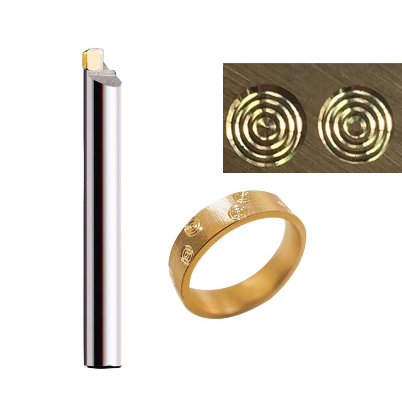 Monocrystalline Synthetic 6mm Shank CNC Diamond Tools