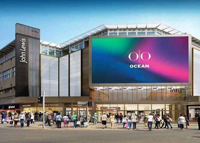 P10 SMD3535 8000nits Outdoor LED Advertising Screen IP54 AC110V