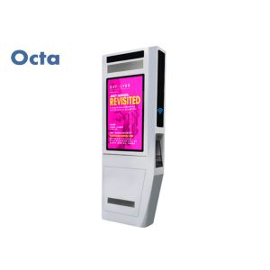 42 Inch Outdoor Interactive Touch Kiosk IP65 Water Proof 1500 Nit AR Glass