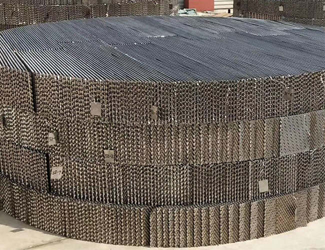 Corrugated Perforated Plate 316 Stainless Steel Distillation Packing 200Y