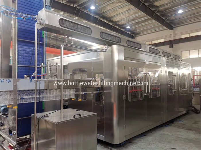 Automatic Rinsing Juice Filling Capping Machine 2000ml Mango Coffee