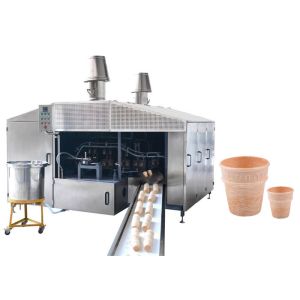  Customized Various Shape Ice Cream Rolled Sugar Cone Machine Manufactures