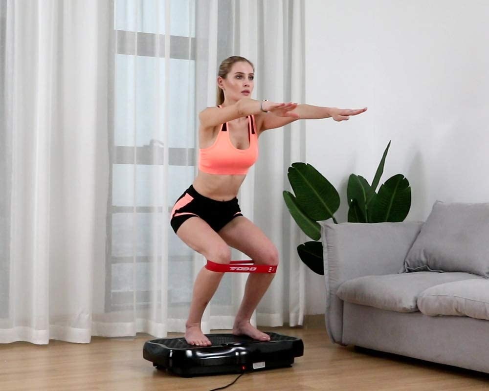 200W Remote Control Fat Burning Vibrating Machine For Weight Loss