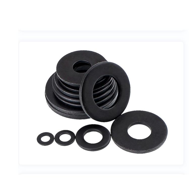 DIN Standard M6 M8 M10 M12 Brass Flat Washers for Custom Size and Golden Zinc Plating