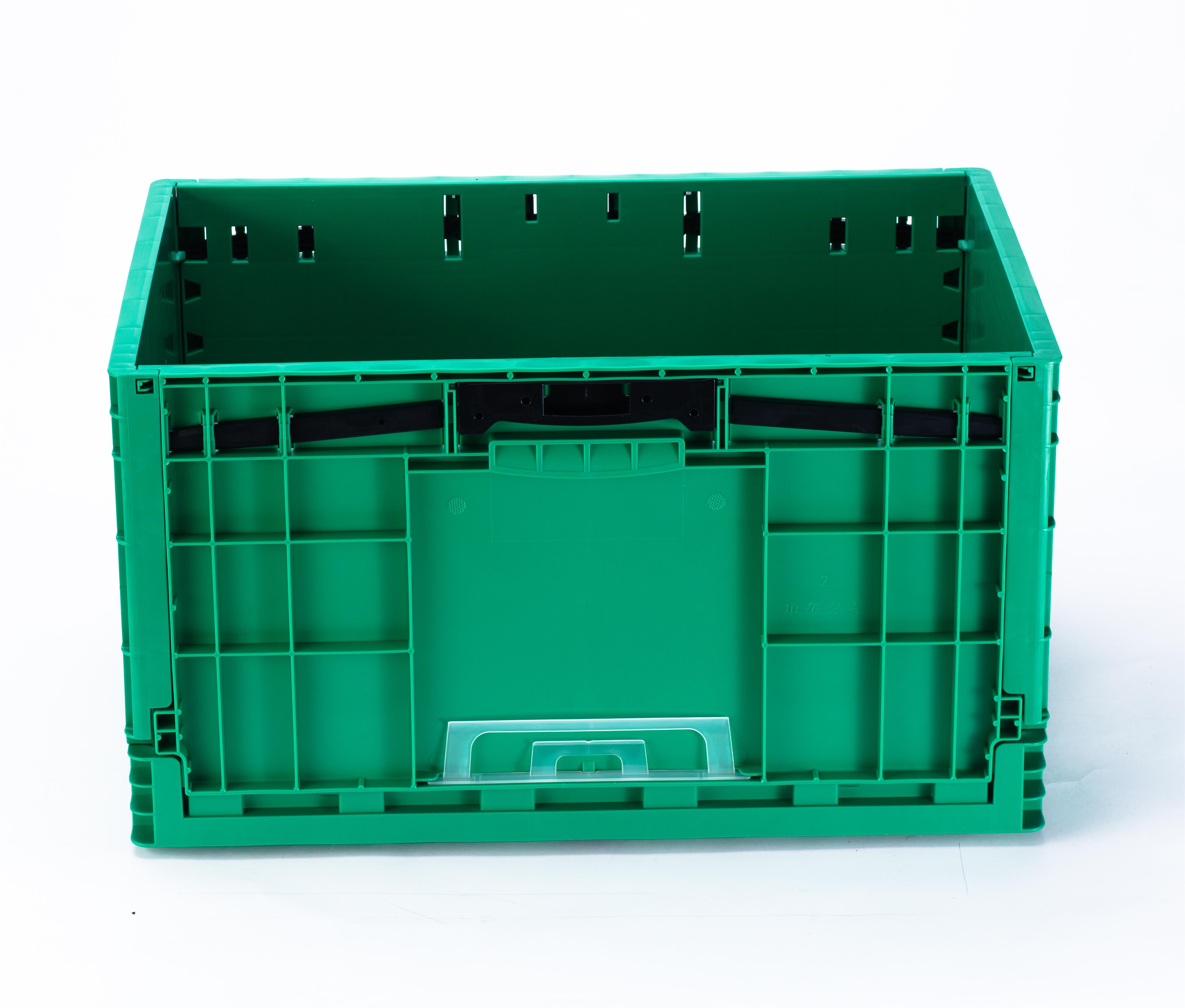 PP Eco-Friendly Foldable Moving Container Stackable Turnover Plastic EU Folding Crate