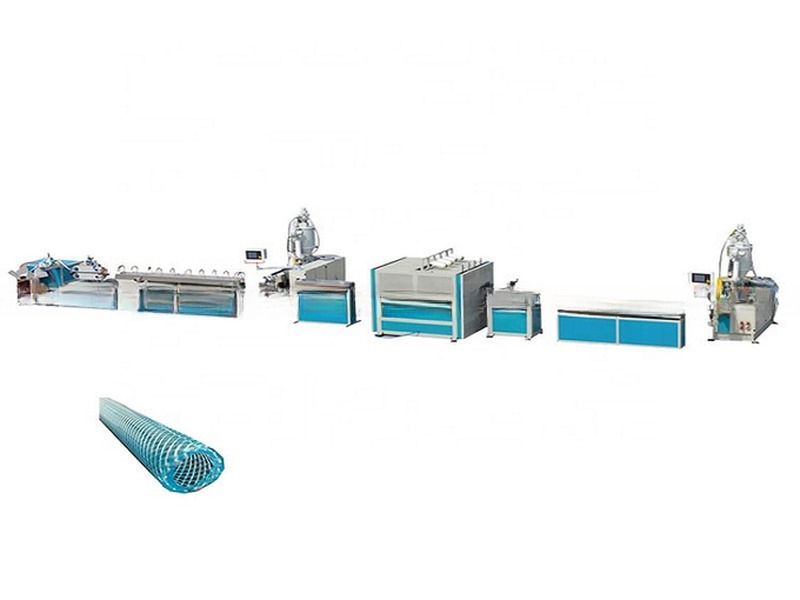 Contemporary Promotional PVC Fibre Reinforced Pipe Extruder Line