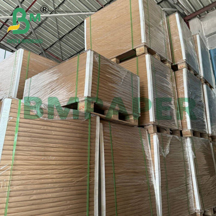 100% Wood Plup Compostable Beige Bond Paper For Offset Printing