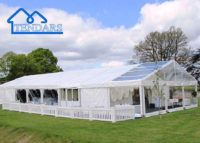 Air Conditioned Business Conference Party Banquet Tents 100km/H Wind Load Marquee Party Tents For Sale