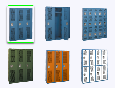 athletic lockers