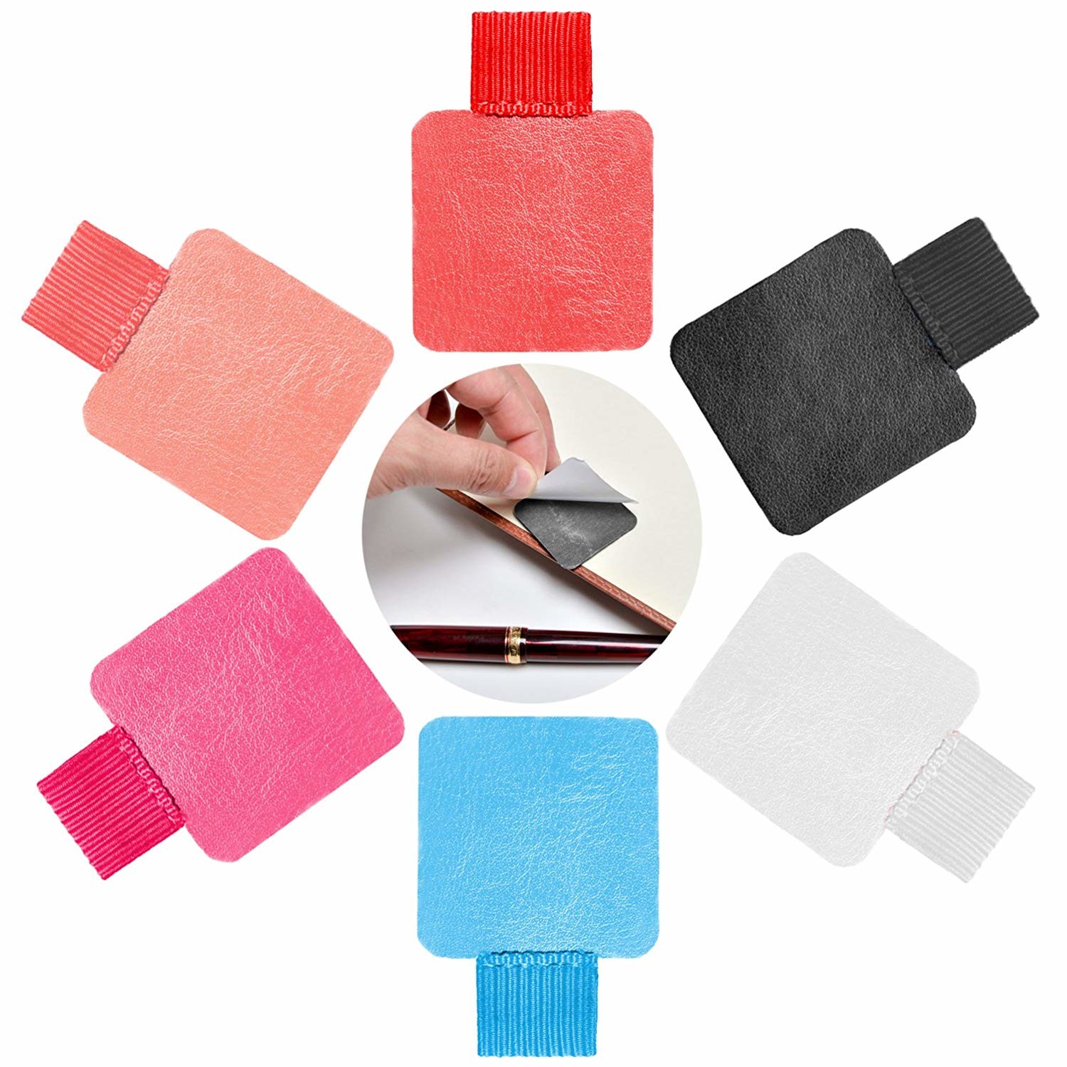 Multipurpose Fancy Stationery Items 6 Color Pen Loop For Journals / Computer