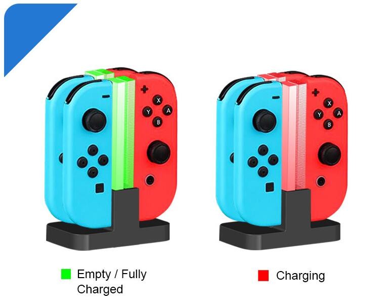 Stand Nintendo Switch Gaming Accessories 5V 1.5A Nintendo Switch Joy Con Charging Dock